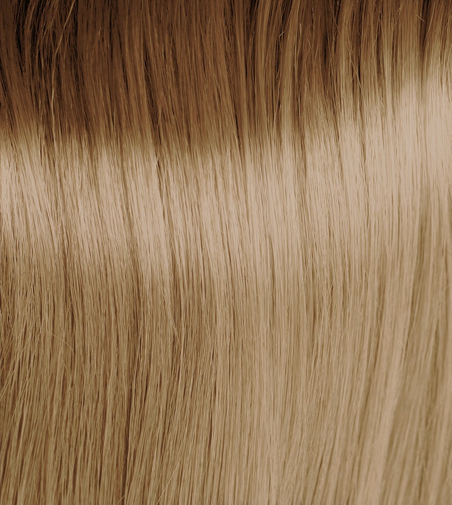 Perfect Cold, Smooth And Shiny Blonde Hair. Scandinavian Look